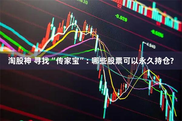 淘股神 寻找“传家宝”: 哪些股票可以永久持仓?
