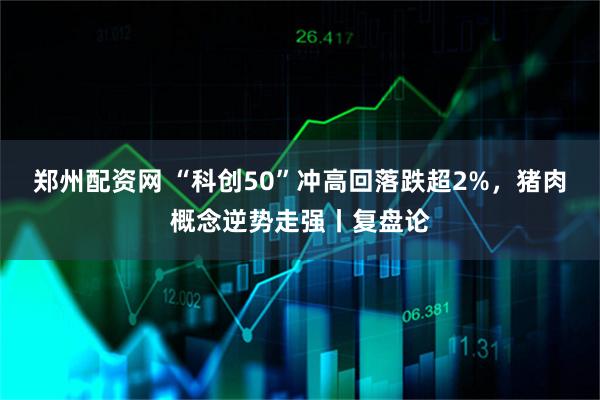 郑州配资网 “科创50”冲高回落跌超2%，猪肉概念逆势走强丨复盘论